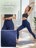 Sexy Dance Yoga Leggings for Women Elastic Waist Butt Lifting Gym Yoga Pants Ultra Soft Basic Workout Pants