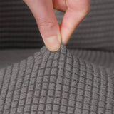 CUH Tub Chair Cover Armchair,High Spandex Stretch Plaid Grain Club Sofa Cover, Waterproof Slipcover Furniture Protector