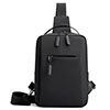USB Charging Port Waterproof Chest Pack Backpack Men Fashion Shoulder Sling Bag Large Capacity Travel Outdoor Crossbody Daypack