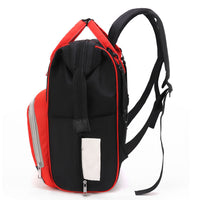 Zipper Pockets Waterproof Large Capacity Insulated Pockets Backpack Diaper Bag