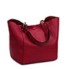Women PU Leather Handbag Tote Single Shoulder Bag Large Capacity With Inner Bag