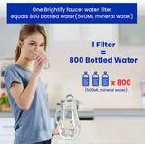 Brightify Faucet Water Filter Replacemnt
