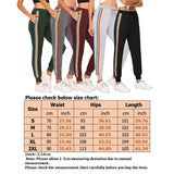 Lumento Women Causal Drawstring Waist Pants Active Workout Long Yoga Pants with Pockets