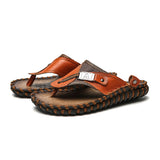 Plus Size Lightweight Flip-Flops for Men's Beach Casual Thong Outdoor Sandals