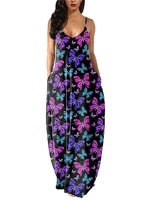 Nightgowns for Womens Sleeveless Long Nightshirts Dress Loose Casual Maxi Dress Sleepwear Pajama Dress