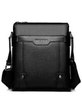 Men Utility Messenger Purse Mens Casual Shoulder Bag Satchel PU Leather Ourdoor Work Crossbody Handbag