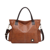 Women's PU Leather Handbag Tote Satchel Single Shoulder Bag Travel Crossbody Bag