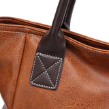 Women's PU Leather Handbag Tote Satchel Single Shoulder Bag Travel Crossbody Bag