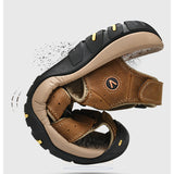 Men's Summer Beach Sandals Shoes Closed Toe Outdoor Walking Anti-Slip Breathable