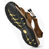 Men's Summer Beach Sandals Shoes Closed Toe Outdoor Walking Anti-Slip Breathable