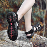 Men's Summer Beach Sandals Shoes Closed Toe Outdoor Walking Anti-Slip Breathable