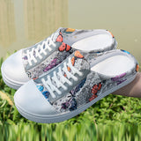 Women Summer Beach Sandals Slippers Mules Slip On Garden Shoes Casual Outdoor