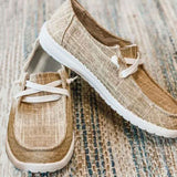 Ladies Loafer Trainers Womens Low Wedge Slip On Pumps Comfy Casual Shoes Size