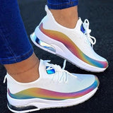 Women's Slip On Mesh Trainers Sneakers Run Fitness Gym Sports Pumps Shoe Size Us