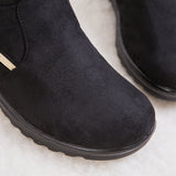 Ladies Womens Winter Boots Snow Fur Warm Comfy Casual Fashion Mid Calf Shoe Size