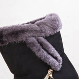 Ladies Womens Winter Boots Snow Fur Warm Comfy Casual Fashion Mid Calf Shoe Size