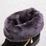 Ladies Womens Winter Boots Snow Fur Warm Comfy Casual Fashion Mid Calf Shoe Size