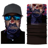 Motorcycle Bicycle Bandana Tube Scarf Neck Gaiter Face Mask Shield Mouth Cover