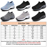 Women Air Cushion Sneakers Trainers Running Comfort Breathable Gym Sock Shoes
