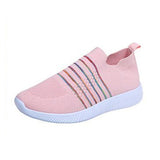 Women's Fashion Sneakers Running Sports Trainers Casual Ladies Slip On Sock Shoe