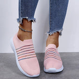 Women's Fashion Sneakers Running Sports Trainers Casual Ladies Slip On Sock Shoe