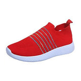 Women's Fashion Sneakers Running Sports Trainers Casual Ladies Slip On Sock Shoe