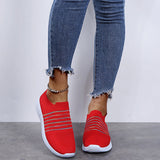 Women's Fashion Sneakers Running Sports Trainers Casual Ladies Slip On Sock Shoe