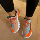 Women's Fashion Sneakers Sports Trainer Running Casual Shoes Lace Up Outdoor