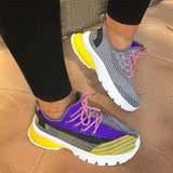 Women's Fashion Sneakers Sports Trainer Running Casual Shoes Lace Up Outdoor