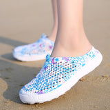 Woman's Slippers Summer Clogs Swim Pool Beach Slip On Mules Beach Sandals Shoes
