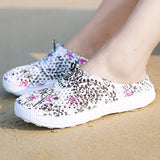 Woman's Slippers Summer Clogs Swim Pool Beach Slip On Mules Beach Sandals Shoes