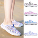 Woman's Slippers Summer Clogs Swim Pool Beach Slip On Mules Beach Sandals Shoes