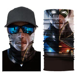Motorcycle Bicycle Bandana Tube Scarf Neck Gaiter Face Mask Shield Mouth Cover