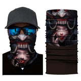Motorcycle Bicycle Bandana Tube Scarf Neck Gaiter Face Mask Shield Mouth Cover
