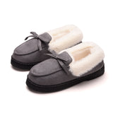 Women's Fashion Moccasin Indoor Outdoor Warm Slipper Shoes