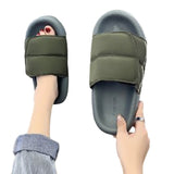 Womens Slides Slippers Non-Slip Mules Soft  Sandals Bathroom Home Slip On Shoes
