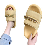 Womens Slides Slippers Non-Slip Mules Soft  Sandals Bathroom Home Slip On Shoes
