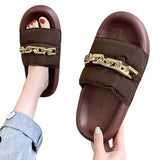 Womens Slides Slippers Non-Slip Mules Soft  Sandals Bathroom Home Slip On Shoes