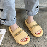 Womens Slides Slippers Non-Slip Mules Soft  Sandals Bathroom Home Slip On Shoes