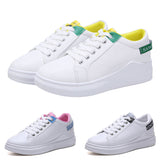 Women's Sneakers Lace Up Trainers Running Sports Gym Jogging Ladies Casual Shoes