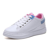 Women's Sneakers Lace Up Trainers Running Sports Gym Jogging Ladies Casual Shoes