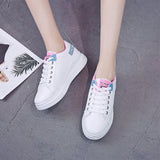 Women's Sneakers Lace Up Trainers Running Sports Gym Jogging Ladies Casual Shoes