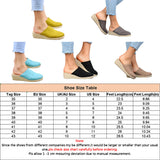 Womens Espadrilles Wedges Mule Shoes Platform Closed Toe Slip on Backless Slides