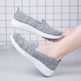 Womens Running Trainers Ladies Sneakers Slip On Jogging Gym Comfy Fashion Shoes