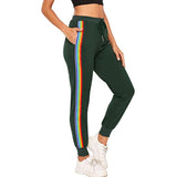 Lumento Women Causal Drawstring Waist Pants Active Workout Long Yoga Pants with Pockets