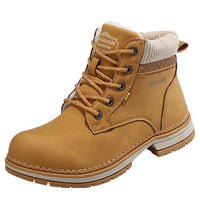 Women's Outdoor Casual Snow Boots Ankle Boots Winter Thicken Warm Flat Shoes