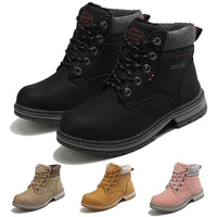 Women's Outdoor Casual Snow Boots Ankle Boots Winter Thicken Warm Flat Shoes