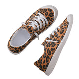 Women's Canvas Low Top Sneakers Summer Walking Comfy Casual Flats Lace Up Loafer