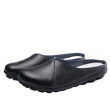 Womens Casual Flat Mules Sandals Closed Toe Backless Comfortable Loafers US 4-13