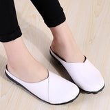Womens Casual Flat Mules Sandals Closed Toe Backless Comfortable Loafers US 4-13